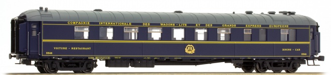 Restaurant car type WR of CIWL in 1956 livery<br /><a href='images/pictures/LS_Models/78562_c.jpg' target='_blank'>Full size image</a>